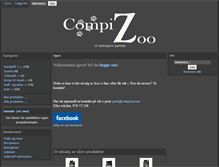 Tablet Screenshot of compizoo.no